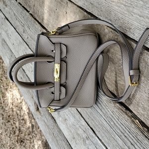 Pebbled Shoulder Bag